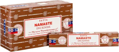 Immagine prodotto di Satya - Bastoncini d'incenso "Namaste" confezione da 120 SD3081 (taglia unica) (Colorato)