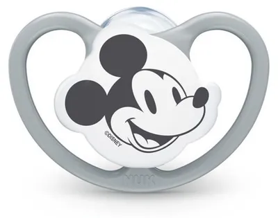 Image de NUK Lot de 2 sucettes SPACE Mickey - 0-6 mois