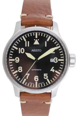 Produktbild von Aristo Herren Uhr Armbanduhr Vintage Fliegeruhr Automatik 7H102