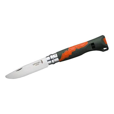 Image de Opinel Outdoor Junior No. 07 couteau de poche avec sifflet kaki