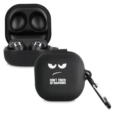Produktbild von kwmobile Design Schutzhülle für Samsung Galaxy Buds 2 Pro / Buds 2 / Buds Live Hülle - TPU Silikon Case für Kopfhörer Ladecase - stoßfestes Cover mit
