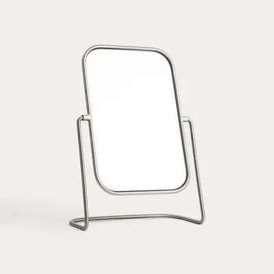Zdjęcie produktu dla HOMLA Lusterko LINGTON ze stali nierdzewnej 17x8x24,5 cm