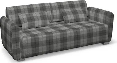Produktbild von Dekoria Bezug für Mysinge 2-Sitzer Sofa, grau-anthrazit, Sofabezug Mysinge 2-Sitzer