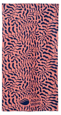Image de Aquawave - Serviette "Toflo", modèle d'entraînement IG5312 (taille unique) (corail/bleu)