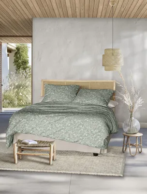 Produktbild von Irisette GmbH & Co. KG Mako-Satin Bettwäsche Set Tokio 8567 Farbe grün Größe 155x220+80x80