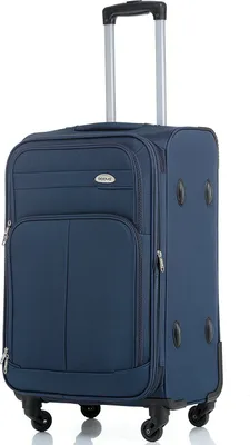 Produktbild von Beibye Weichgepäck-Trolley 4 Rollen, 74 cm, 115 Liter, 4,2 kg, Dehnfalte, blau