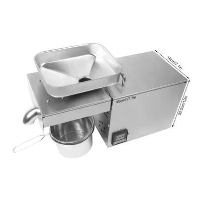 Produktbild von Automatische Ölpresse, 610W Leistung, intelligente Temperaturregelung, /h3divulliWIE GEZEIGT/li/ul/div
