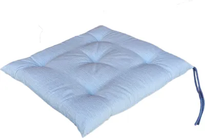Produktbild von Sitzkissen Stuhlkissen KissenAuflage Baumwolle Komfortpolster Strapazierfähiger 40x40x5cm Grau