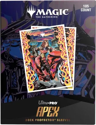 Produktbild von 105 Ultra Pro Apex Sleeves - Aetherdrift (66x91mm)