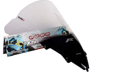 Produktbild von Puig Z-racing Yamaha R1 2009-2014 Sport-windschutzscheibe Weiß Weiß One Size