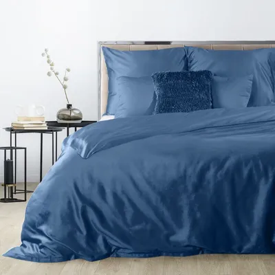Obrázek produktu pro Eurofirany ložní povlečení sada Ložní povlečení DINA tmavě modré námořnické160x200 cm 3 TLG SET: se 2 povlaky na polštáře 70x80 cm