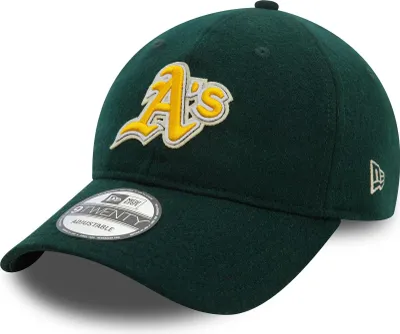 Produktbild von New Era 9TWENTY Cap Oakland Athletics MLB Melton dark green