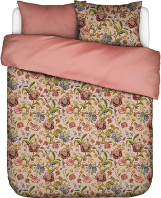 Produktbild von Essenza Bettwäsche-Garnitur Satin Roselina  Farbe Evening rose Größe 200x200+2x80x80