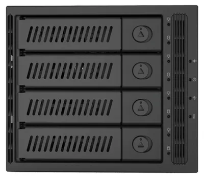 Zdjęcie produktu dla Chieftec CMR-3141SAS, Czarny, SECC, 1 went., 8 cm, 12 Gbit/s, 146 mm