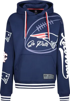 Produktbild von Recovered Hoodie NFL Patriots Go Pats für alle New England Patriots-Fans Navy XL