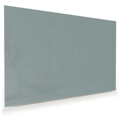 Produktbild von Glasbild 90x60cm in XXL für Wohnzimmer, Schlafzimmer Motiv Grauer Hintergrund I