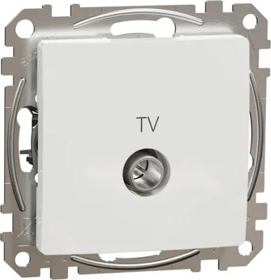 Produktbild von Schneider Electric TV connector 4db, Sedna, White