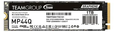Obrázek produktu pro Team Group Mp44q 1tb SSD M.2 Jedna velikost