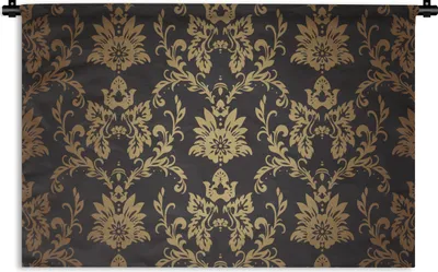 Produktbild von MuchoWow® Wandteppich Wandbehang Blumen - Licht - Vintage 90x60 cm Tapisserie Dekoration Wandtuch - Wandskulpturen - Bildteppich