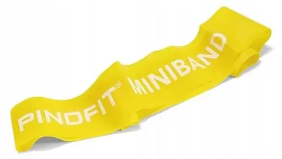 Produktbild von PINOFIT MINIBAND Fitnessband Gelb 33 cm 2.4 kg Latex