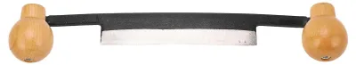 Produktbild von Gerades Zugmesser aus Wolframstahl mit Holzgriffen