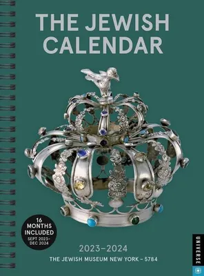 Produktbild von The Jewish Calendar 2023-2024 (5784) 16-Month Planner