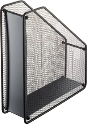Produktbild von helit Stehsammler Mesh DIN A4 aus Drahtmetall schwarz
