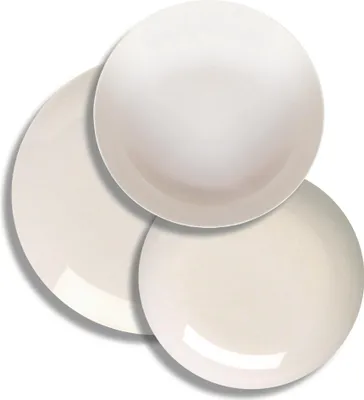 Immagine prodotto di Servizio piatti 18 pezzi Metropolis Porcellana Bianco Tognana