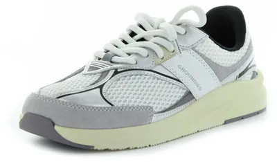 Immagine prodotto di Groundies, scarpe da ginnastica da donna, modello Starlite, codice prodotto 120323-19, colore: bianco/argento/nero, taglia: 41