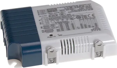 Produktbild von MEANWELL LCM-25KN, Installationsnetzteil, 25W 0,35A-1,05A CC