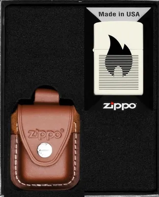 Produktbild von ZIPPO Feuerzeug-Set LINED FLAME DESIGN Geschenk No4