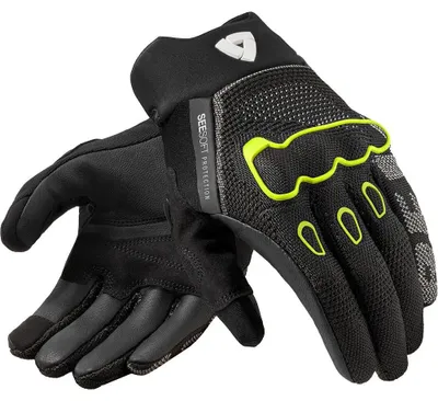 Imagen del producto de Guantes de verano Revit Hyperspeed 3, color negro, talla M, para hombre, color negro, talla M