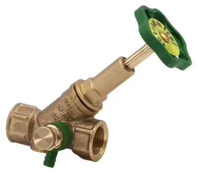 Produktbild von Schlösser Armaturen FREISTROMVENTIL, MUFFENANSCHL. M.ENTL, ST.SP, DN15, IG 1/2", DVGW