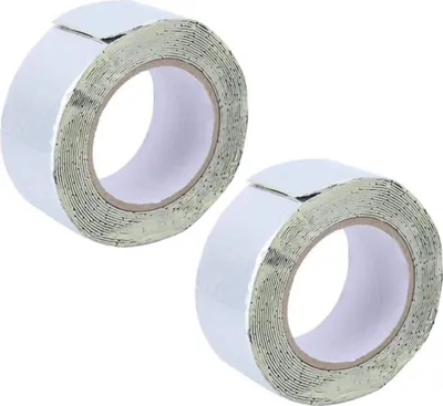 Produktbild von 2 Rollen Reparatur Klebeband Wasserdicht [5m x 50mm] - Isolierband [extra stark] für Innen & Außen | Abdichtband - Selbstklebend | Reparaturklebeband  | wasserdichtes Reparaturtape | Wasserrohr Band