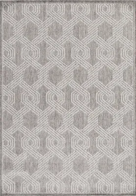 Produktbild von Outdoor Teppich ARUBA Grau 80 x 250 cm