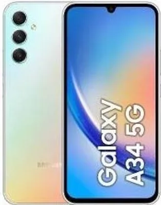 Produktbild von Samsung Galaxy A34 5G SM-A346B/DSN, 16,8 cm (6.6"), 8 GB, 256 GB, 48 MP, Android 13, Silber