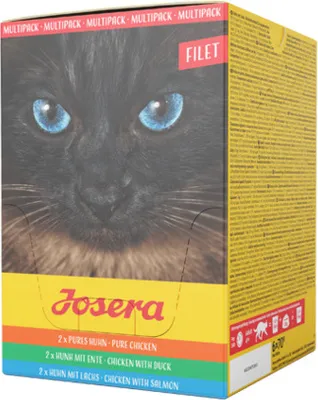 Produktbild von 'Josera Multipack Filet 6x70g'