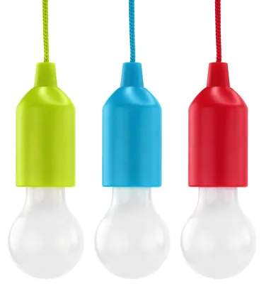 Produktbild von HyCell Pull-Light Set mit Zugschalter - Warmweiß LED, 22 Stunden Leuchtdauer