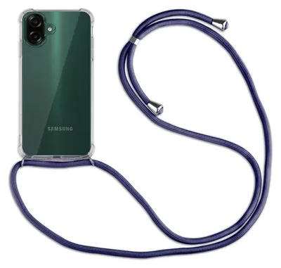 Produktbild von Betterfon Handykette für Samsung Galaxy A07 Hülle mit Kordel zum Umhängen Blau