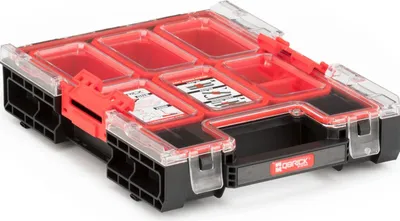 Obrázek produktu pro Qbrick System ONE Organizér M stohovatelný 365 x 265 x 77 mm 2,5 l IP 66 s 5 vložkami