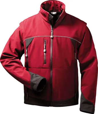 Immagine prodotto di Giacca softshell Elysee Omega rosso/nero Taglia. XXXXL