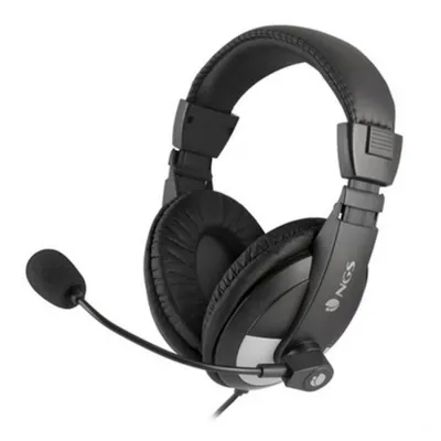 Obrázek produktu pro NGS MSX9 Pro, Kabel, 20 - 20000 Hz, Hovory/hudba, Sluchátka s mikrofonem, Černá