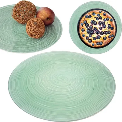 Immagine prodotto di Sottopiatto decorativo Decorativo Sottopiatto Vassoio sotto piatto 33 cm