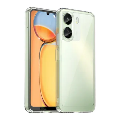 Obrázok produktu pre Príslušenstvo pre Xiaomi Redmi 13C: TPU a akrylové ochranné puzdro na mobil, priehľadné
