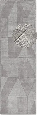 Image de Villeroy & Boch 1906 Tapis en laine Ursule Gris
