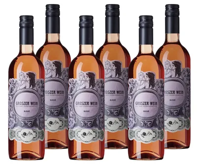 Produktbild von Rosé 2023 vom Weingut Groszer Wein aus dem Südburgenland - 6er Karton