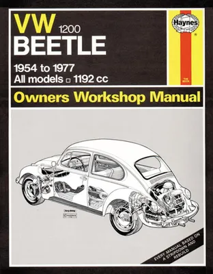 Produktbild von VW Beetle 1200 (54 - 77) Haynes Repair Manual