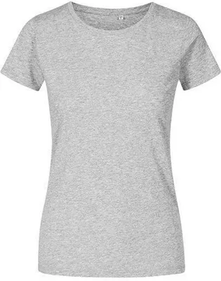 Produktbild von X.O Rundhals T-Shirt Plus Size Damen, Grau-Melange, XXXL