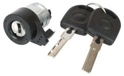 Produktbild von Zündschloss Zündung + 2x Schlüssel für VW Golf 4 Bora Beetle Passat B5 Polo 9N