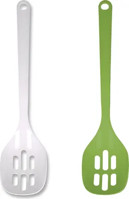 Produktbild von Schöpflöffel weiß/apfelgrün 30,5 cm  EUROHOME®